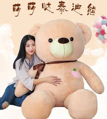 1.6米公仔超大号泰迪熊毛绒玩具布娃娃抱抱熊猫玩偶女友生日礼物
