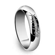 Wing 925 Silver boy magic ring rings silver ring jewelry for men and women the Korean version of free engraving