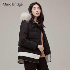 Mind Bridge2016冬季新品韩版时尚休闲女装棉服外套MQJP820C