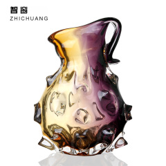 大号玻璃花瓶欧式现代简约客厅花器摆件家居装饰品创意工艺品