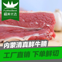 福美鲜牛腩 内蒙古新鲜牛肉450克 清真生牛肉 满赠烧烤牛排保温袋