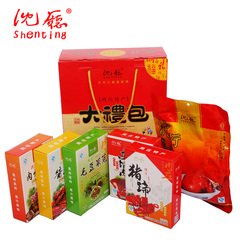 沈厅大礼包六菜系（蹄o/猪蹄/酱排骨/东坡肉/笋干/毛豆菜）1850g