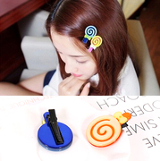 Know Richie mini Candy-colored small side clamp acrylic Duckbill clamp Korea hair jewelry cute bangs clips
