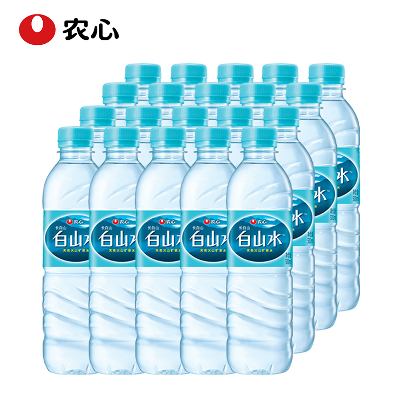 [出口韩国]农心白山水天然矿泉水饮用水纯净水500ML*20瓶整箱包邮产品展示图2