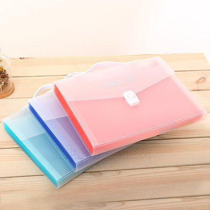 包邮 得力5288风琴包a4手提文件夹多层文件袋票据收纳文件包试卷