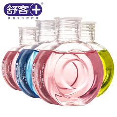 Saky/舒客舒克漱口水 清新温和去口臭 100ml*4瓶多口味便携装