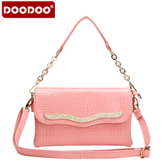 Doodoo2015 autumn and winter shoulder bags women bag in the Korean version of the bag ladies diamond chain package