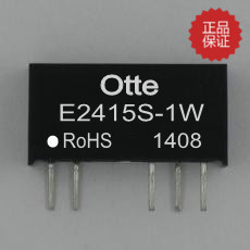 Otte DCDC隔离电源模块24V转正负15V 输出1W E2415S-1W 隔离3KV