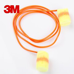 正品3M311-1126标记圆柱型带线防护 防噪音隔音学习耳塞