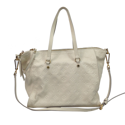 【9.0新】lv 路易威登 全皮 白色女士购物单肩包