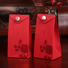 烟雨集霞帔喜糖盒子创意婚礼糖果盒纸盒婚庆中式喜糖袋结婚糖盒