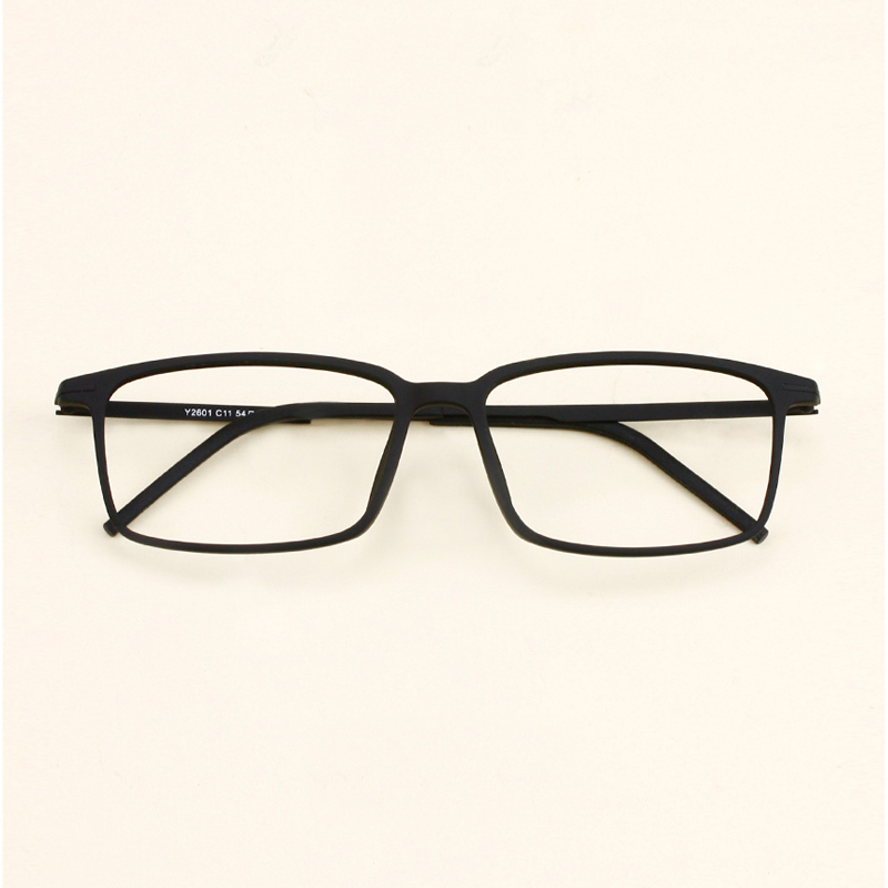 超轻近视眼镜框 2601复古眼镜框女韩版潮方框眼镜架可配平光镜产品展示图1