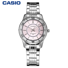 卡西欧CASIO 女表商务休闲腕表 LTP-1358D钢带/皮带女士手表正品