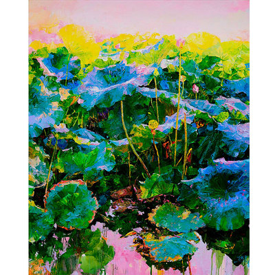 孙晓东 《荷塘》