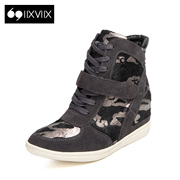 IIXVIIX2015 new leather winter Camo spelt color, head increase in high help shoes SN54110543