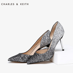 CHARLES&KEITH 短款钱包女 CK2-10680123 糖果色搭扣皮夹