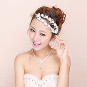 Good jewelry elegant brilliance beauty bridal necklace earrings tiara sets wedding wedding dress accessories jewellery