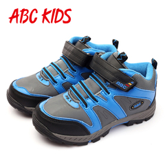 ABC童鞋男鞋正品冬款男童保暖加厚儿童运动鞋加绒中童户外鞋板鞋
