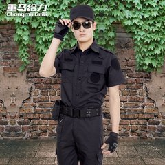 保安服夏装套装物业保安公司作训服短袖企业安保工作服保安制服男