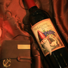 法国原瓶原装进口西拉红酒 小精灵朗格多克单支果香干红葡萄酒