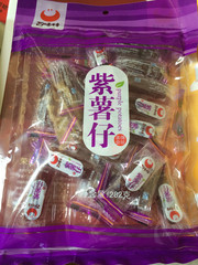 百味林紫薯仔282g 紫薯条 紫薯干脆非油炸地瓜干独立小包装