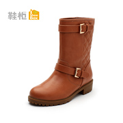 Shoebox/new Martin boots shoe 2014 tube coarse Western boots women boots 1114505014