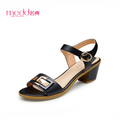 Name code 2015 new summer Sandals sexy rough with buckle peep-toe sandal casual women shoes