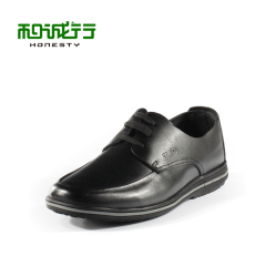 Iron Eagle spring and men's business dress shoes men's leather Daddy shoes UK wind shoes v07802