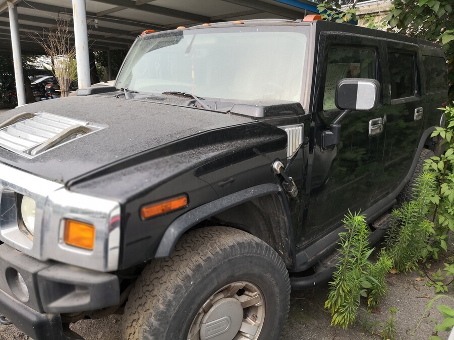 【第一次拍卖】豫c00z07悍马牌小型越野客车