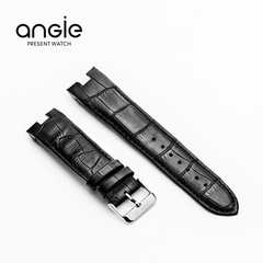 Angie手表非凡系列专用实心钢表带真皮表带其他品牌或型号慎拍