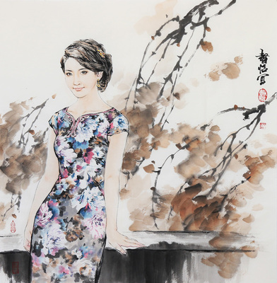 齐声怡先生《秋色有香》中国美协会员