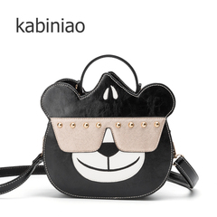 kabiniao2016新款创意冬季斜挎包个性时尚韩版百搭潮简约手提包