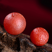 Racing South red agate beads and bead weathered old agate Onyx beads DIY insulation persimmon persimmon red loose beads across the beads