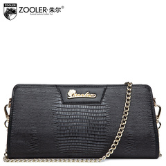 Jules personalities fall/winter women's clutch bag new snakeskin leather chain link shoulder bags leisure bags women