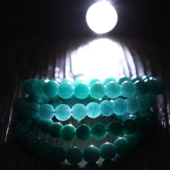 Bao Bao Crystal, Crystal green Amazonite bracelet natural jewelry grade Cui female patrons seconds