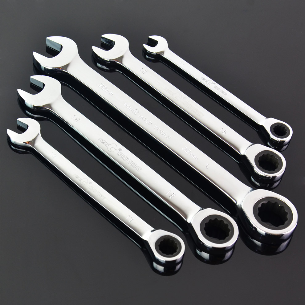 hold工具 棘轮两用扳手 开口梅花呆扳手棘轮扳手汽修机修快速扳手