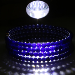 Bao natural sodium rare Crystal deep blue Crystal bracelet ladies bracelets jewelry benefits open seconds