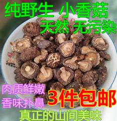 山区农家树木小香菇干货 家用金钱菇 冬菇蘑菇★250g干度好★碳烘