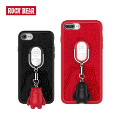 rock bear iphone 7立体卡通手机壳 苹果iPhone7 plus潮萌保护套