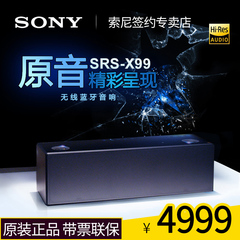 Sony/索尼 SRS-X99 无线蓝牙 桌面组合HIFI 音响/音箱/功放