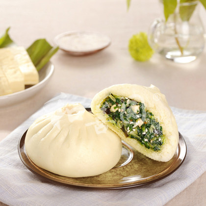 南京美食代购传统早饭和善园包子三鲜菜包包手工包子两只装饭