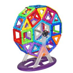 百变提拉磁力片积木益智儿童玩具磁性拼装建构积木2 3岁幼儿积木
