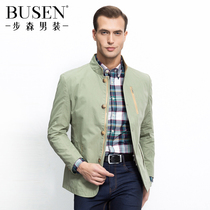 2015秋季新品 步森男装单茄克 商务休闲派克薄款外套男14132222