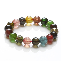 Bao natural high ice crystal rare collectible tourmaline tourmaline bracelet bracelets week master benefits