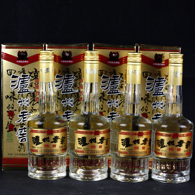 1998年 豪华泸州老窖特曲4瓶 52度500ml
