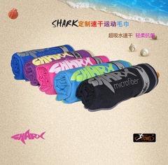 品牌纯色沙滩浴巾吸水速干轻柔不沾沙户外运动旅行游泳健身包邮