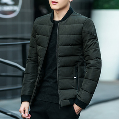 男士外套冬季新款2016韩版棒球领棉服短款加厚棉衣修身青年棉袄潮