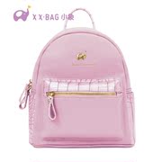 Little elephant bags bag 2016 new simple solid-colored casual backpack backpacks handbags crocodile pattern students 2031