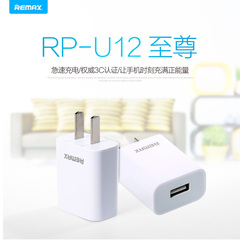 REMAX适用于iPhone6 5 5s 4s 6s充电器头手机1A适配器安卓USB插头