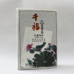 老同志普洱茶2006年千福雨前春尖砖生茶妙香清远勐海乔木生态正品